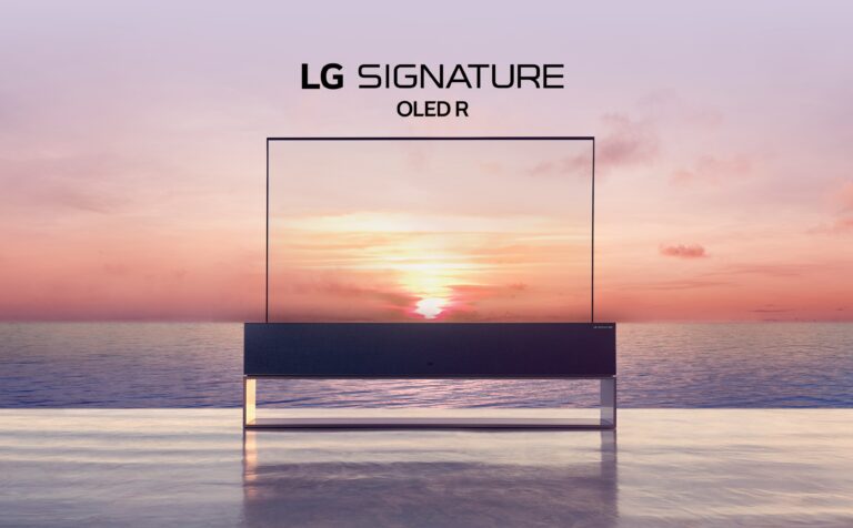 The World’s First Rollable TV: LG SIGNATURE OLED R